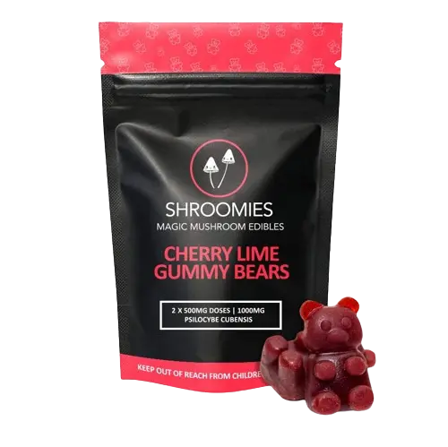 Shroomies Cherry Lime Gummy Bears