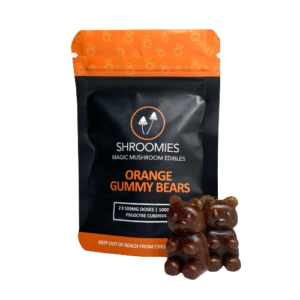 Shroomies Orange Gummy Bears