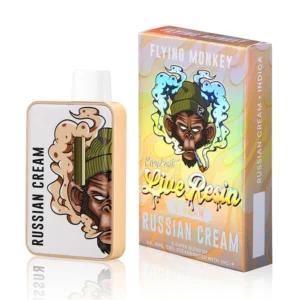 Flying Monkey Knock Out Live Resin Russian Cream 2G